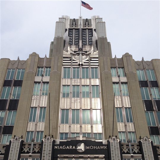 Niagara Mohawk Building, photo autorisée par National Grid