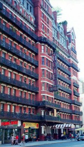 Chelsea Hotel. Photo Wikipedia CC Gyrofrog