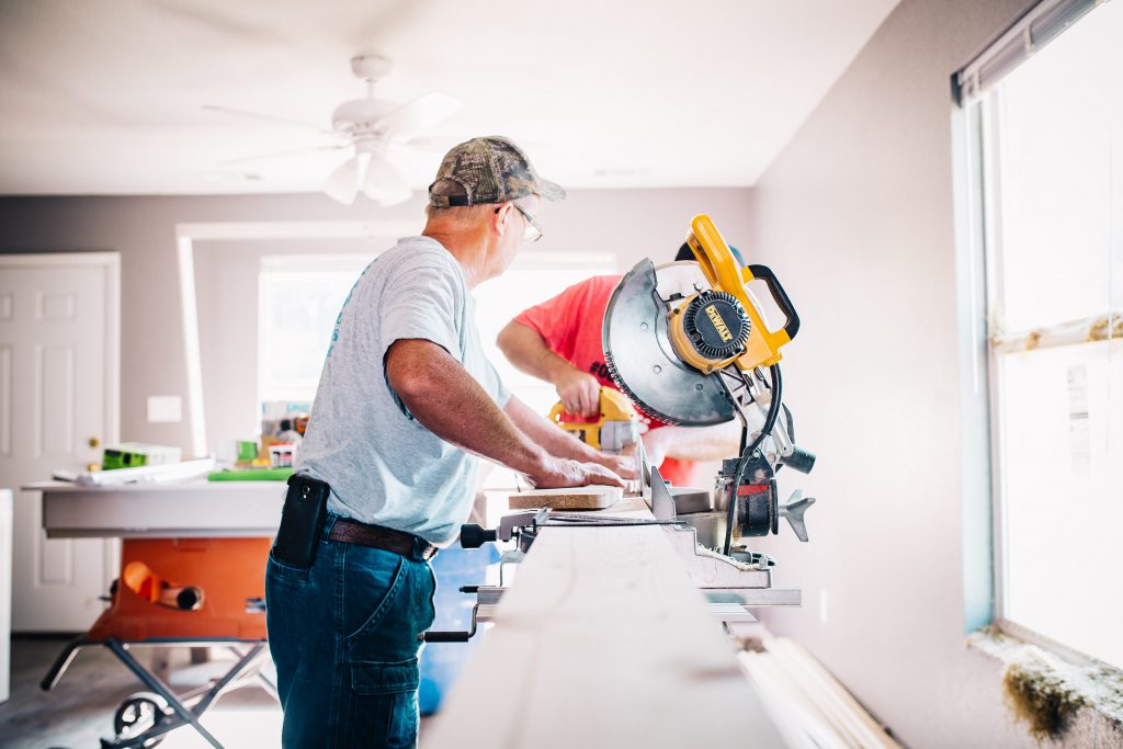 Rénovation ouvrier maison