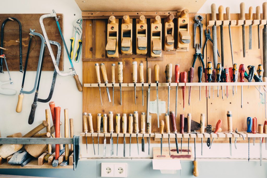 Rangements garage outils