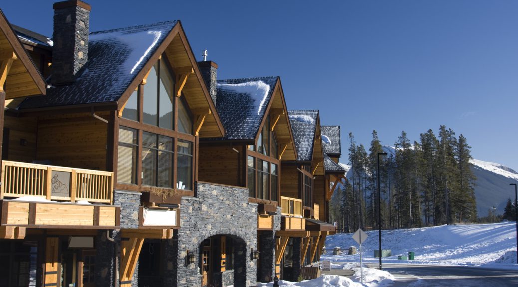 Chalet montagne neige