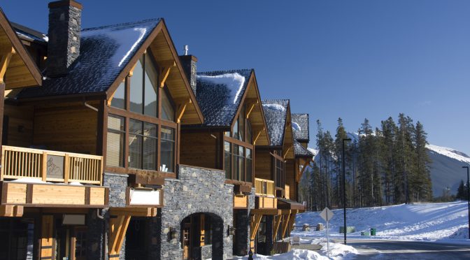 Chalet montagne neige