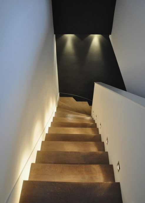 escaliers lumières