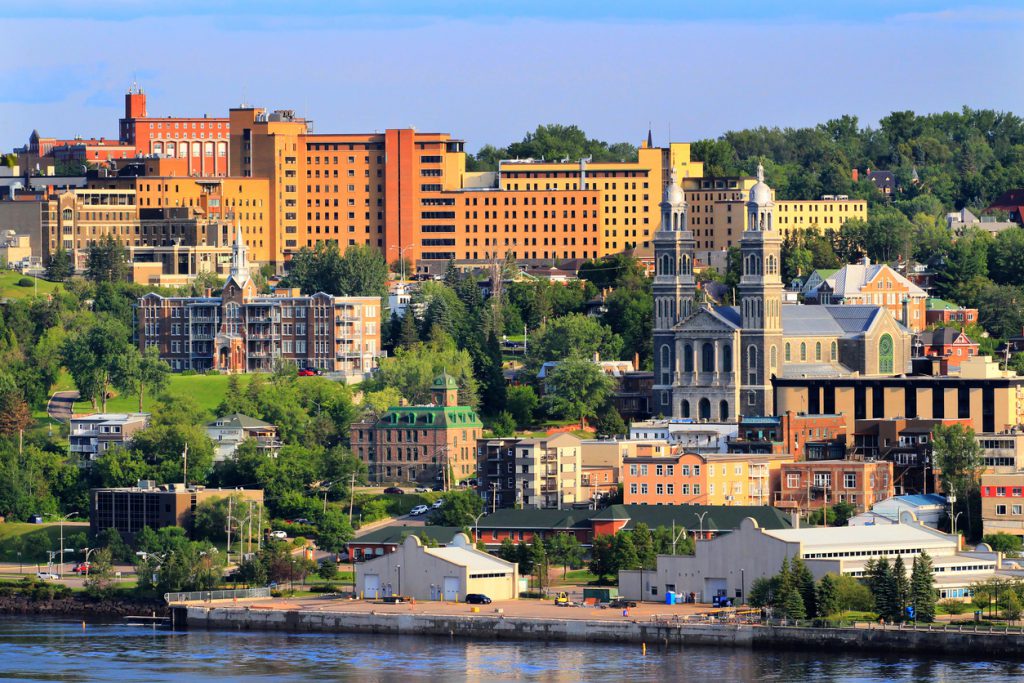 Downtown Chicoutimi City