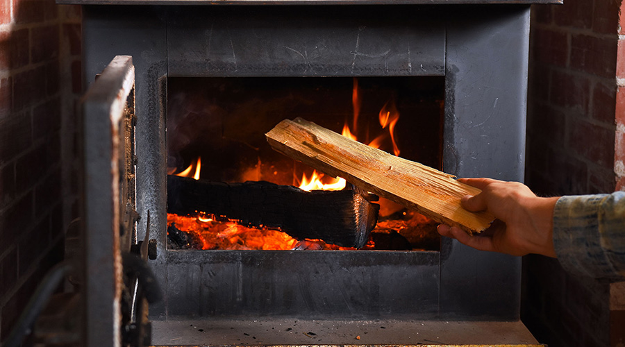 Outil de cheminée à charbon de bois, chauffage sans fumée